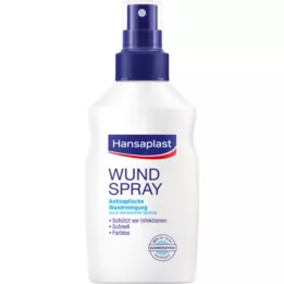 Hansaplast Spray rany do czyszczenia rany antyseptycznego, 100 ml