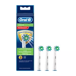 OROAL-B szczotki do mocowania Crossaction Bakterial Protection, 3 szt
