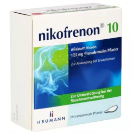 NIKOFRENON 10 Heumann Transdermal Pavement, 28 szt