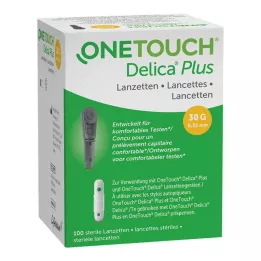 ONE TOUCH Lancety igłowe Delica Plus, 100 szt