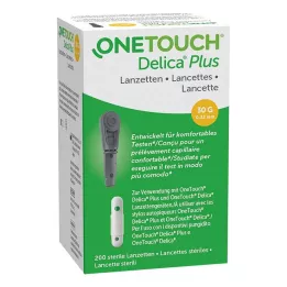 ONE TOUCH Lancety igłowe Delica Plus, 200 szt