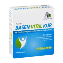 BASEN VITAL KUR plus Witamina D3+K2 Proszek, 20 szt