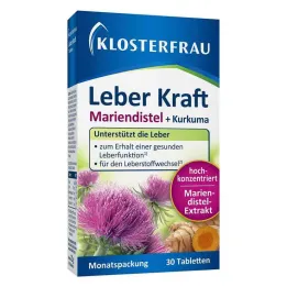 Klosterfrau Liver Strength Tablets, 30 tabletek