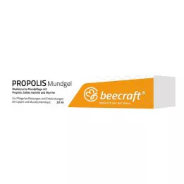 BEECRAFT Żel do ust z propolisem, 20 ml