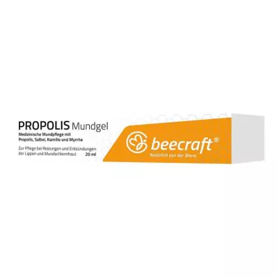 BEECRAFT Żel do ust z propolisem, 20 ml BEECRAFT Żel do ust z propolisem, 20 ml