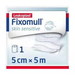 FIXOMULL Skóra wrażliwa 5 cm x 5 m, 1 szt
