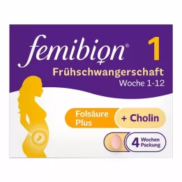 FEMIBION 1 Tabletki na wczesną ciążę, 28 szt