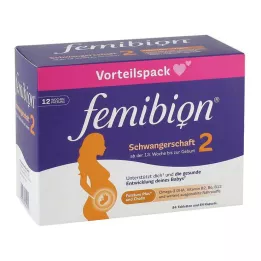 FEMIBION 2 zestawy ciążowe, 2X84 szt