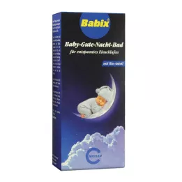 BABIX Płyn do kąpieli dla niemowląt na dobranoc, 125 ml