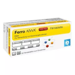 FERRO AIWA 100 mg tabletki powlekane, 50 szt