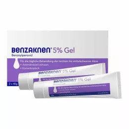 BENZAKNEN 5% żel, 2X40 g