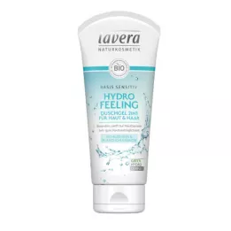 LAVERA base sensitiv Hydro Feeling żel pod prysznic 2w1, 200 ml