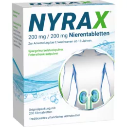 NYRAX 200 mg/200 mg tabletki nerkowe, 200 szt