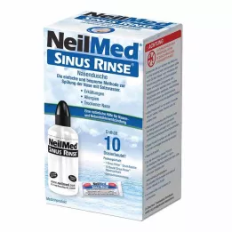 NEILMED Płukanie zatok Nas.du.+Nas.Sp.Salz 10 DosBtl, 1 P