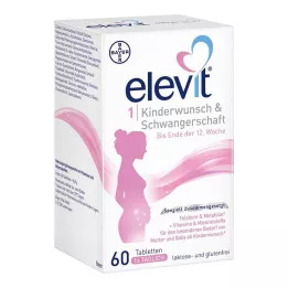 ELEVIT 1 chęć posiadania dzieci &amp; Tabletki ciążowe 1X60 szt