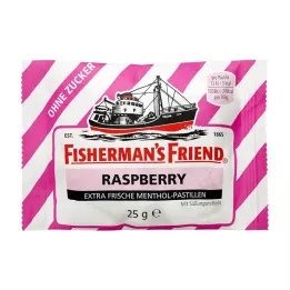 FISHERMANS FRIEND Pastylki malinowe bez cukru 25 g