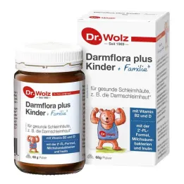 Flora jelitowa plus dzieci + proszek rodzinny, 68 g