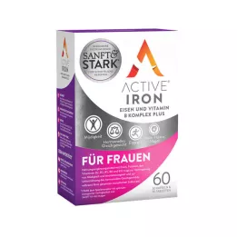 ACTIVE IRON Kompleks żelaza i witaminy B plus, 60 szt