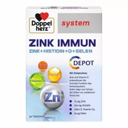 DOPPELHERZ Tabletki systemu Zinc Immun Depot, 30 szt