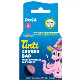 Tinti Magic Bath Różowy, 40 g