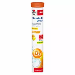 DOPPELHERZ Witamina D3 2000 I.E. tabletki musujące, 15 szt