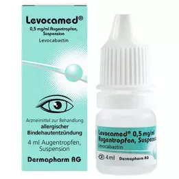 LEVOCAMED 0,5 mg/ml krople do oczu, zawiesina, 4 ml