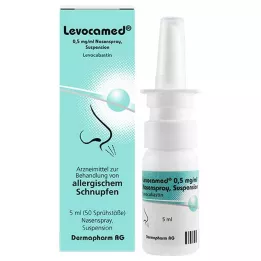 LEVOCAMED 0,5 mg/ml zawiesina do nosa w aerozolu, 5 ml