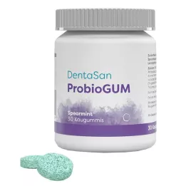 DENTASAN ProbioGUM Guma do żucia o smaku mięty pieprzowej, 30 szt