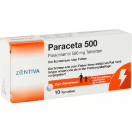 PARACETA 500 tabletek, 10 szt
