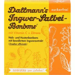 DALLMANNCukierki imbirowo-szałwiowe, 37 g