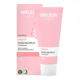 WELEDA Mleczko oczyszczające do skóry wrażliwej o zapachu migdałów, 75 ml
