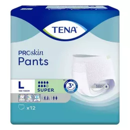 TENA PANTS super L majtki jednorazowe, 12 sztuk