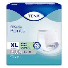 TENA PANTS super XL majtki jednorazowe 12 sztuk