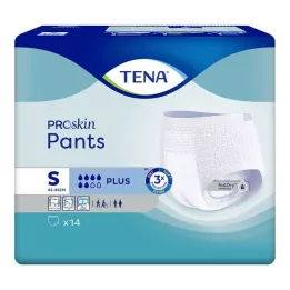 TENA PANTS majtki jednorazowe plus S 14 szt