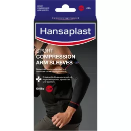 Hansaplast Sportowe rękawy kompresji Rozmiar M, 2 szt