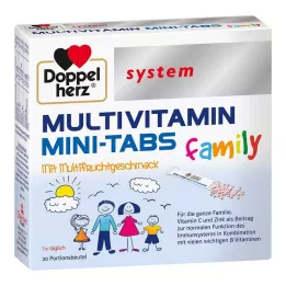 DOPPELHERZ Multiwitamina Mini-Tabs system rodzinny, 20 szt