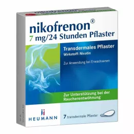 NIKOFRENON 7 mg/24 godziny plaster transdermalny, 7 szt
