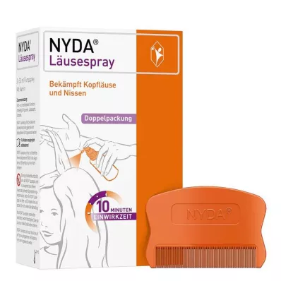 NYDA Spray na wszy 2X50 ml NYDA Spray na wszy 2X50 ml