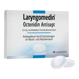 Laryngomedine Octenidine Antisept, 24 szt