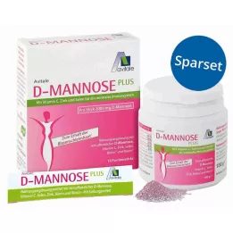 D-MANNOSE SPARSET 15xStick+100 g proszku, 1 P