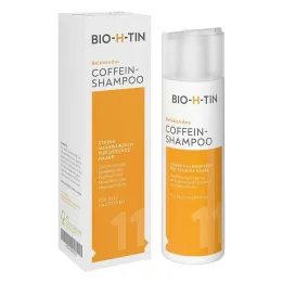 Organiczny szampon z kofeiną H-Tin, 200 ml