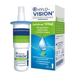 HYLO-VISION Krople do oczu SafeDrop Vital, 10 ml