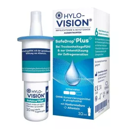 HYLO-VISION Safedrop plus krople do oczu, 10 ml
