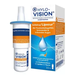 HYLO-VISION Krople do oczu SafeDrop Lipocur, 10 ml