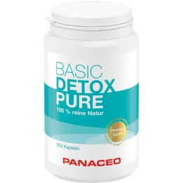 Panaceo Podstawowe Detox Pure Capsules, 200 szt