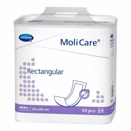 MOLICARE prostokąt 4 krople 20x60 cm, 50 szt