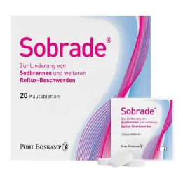 SOBRADE Tabletki do żucia, 20 szt