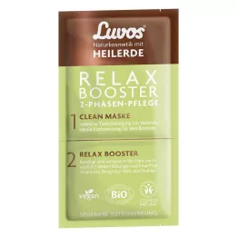 LUVOS Glinka lecznicza Relax Booster&Maska oczyszczająca 2+7,5ml, 1 szt
