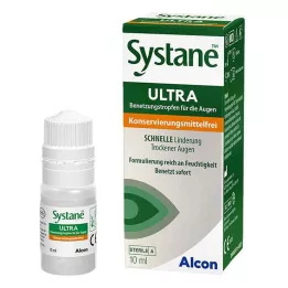 SYSTANE ULTRA Preparat nawilżający do powiek bez konserwantów 10 ml