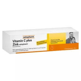 VITAMIN C PLUS Cynkratiopharm tabletki musujące, 20 szt